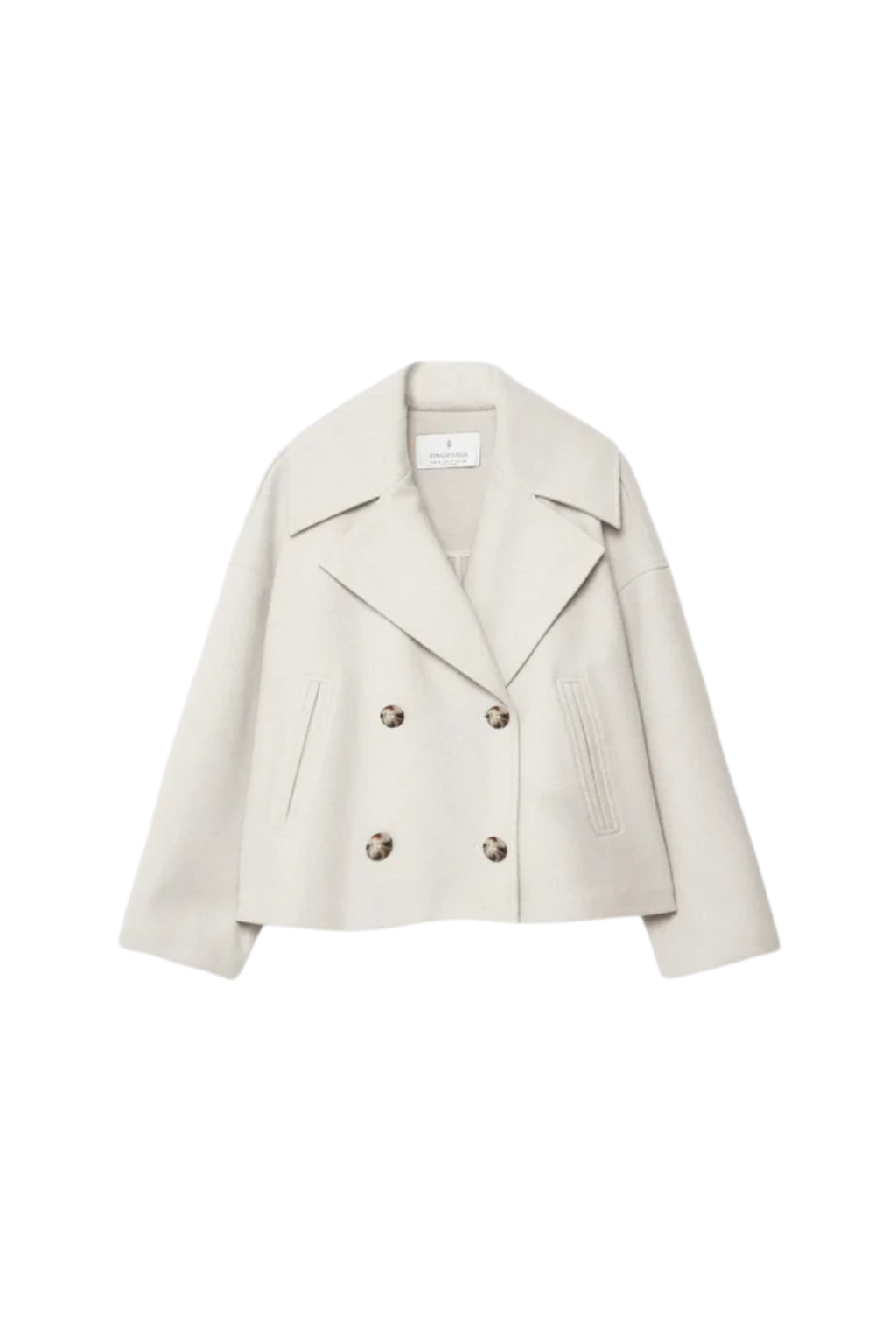 Giacca Cropped Doppiopetto da Donna