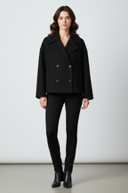 Giacca Cropped Doppiopetto da Donna