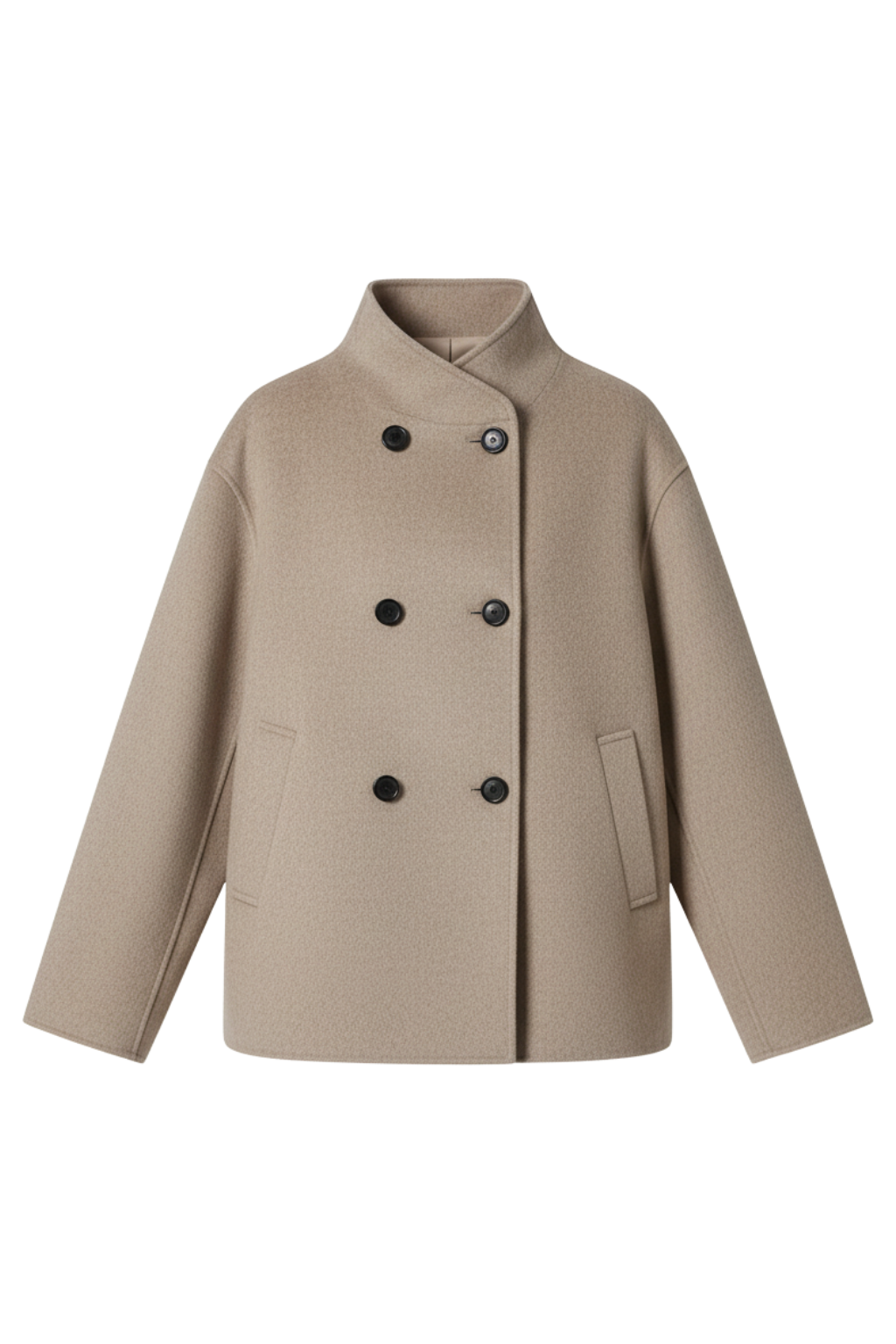 Cappotto doppiopetto da donna