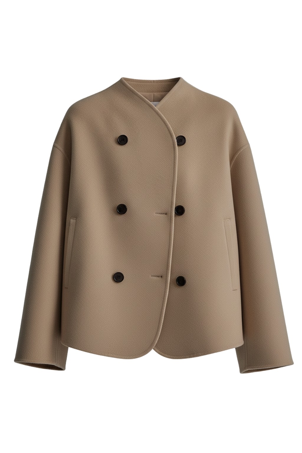 Cappotto doppiopetto da donna