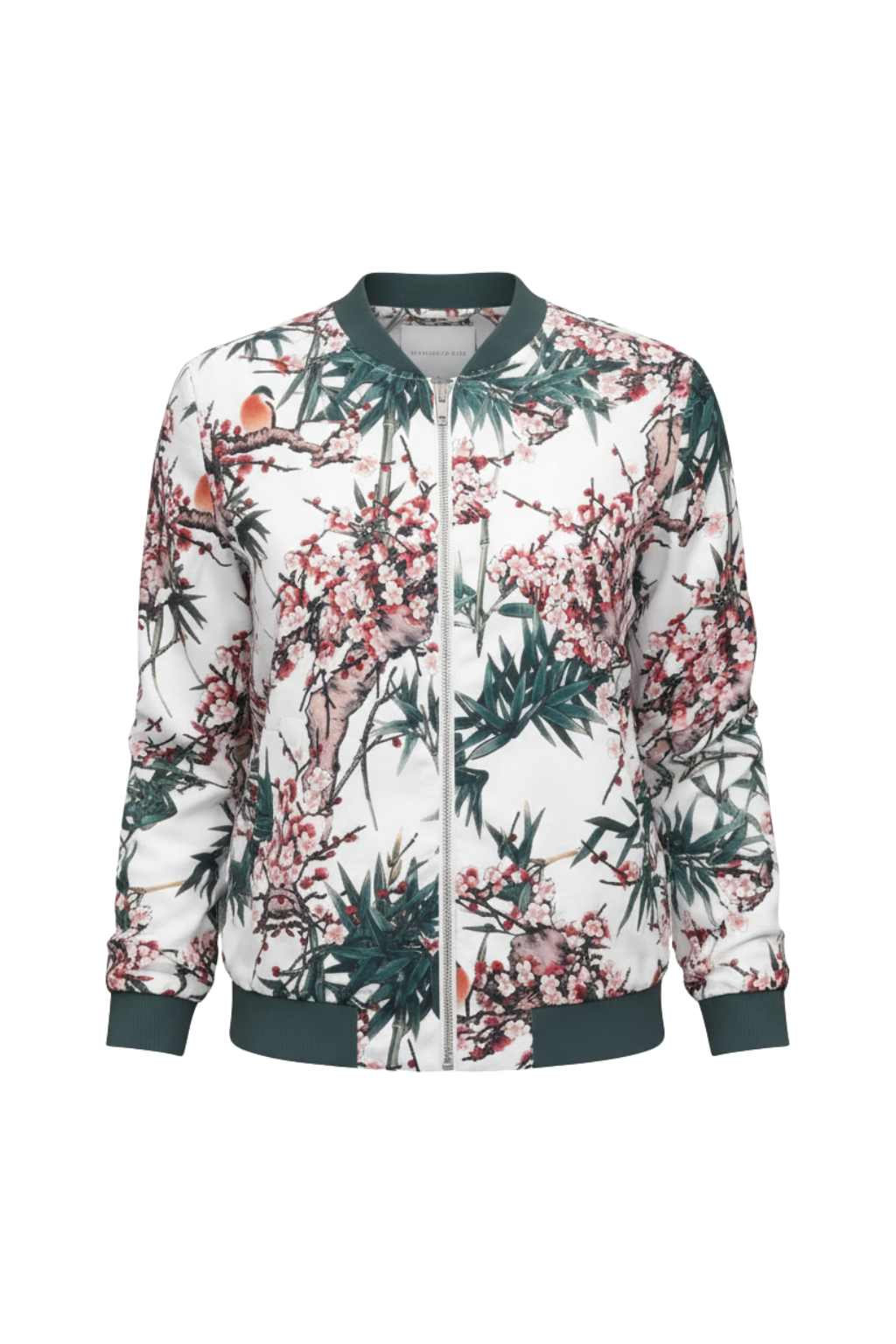 Giacca Bomber Floreale Elegante da Donna