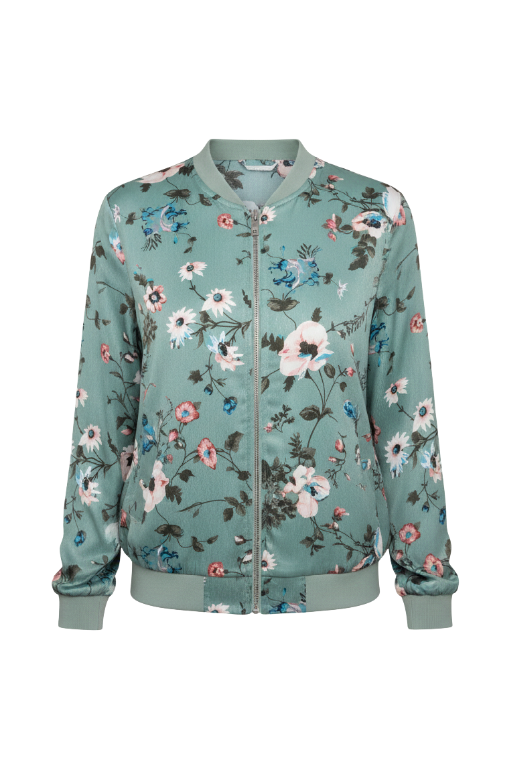 Giacca Bomber Floreale Elegante da Donna