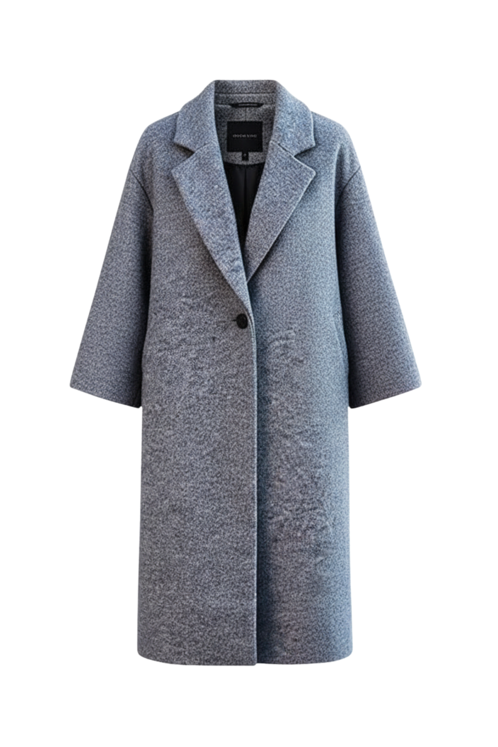 Trench lungo scozzese elegante da donna